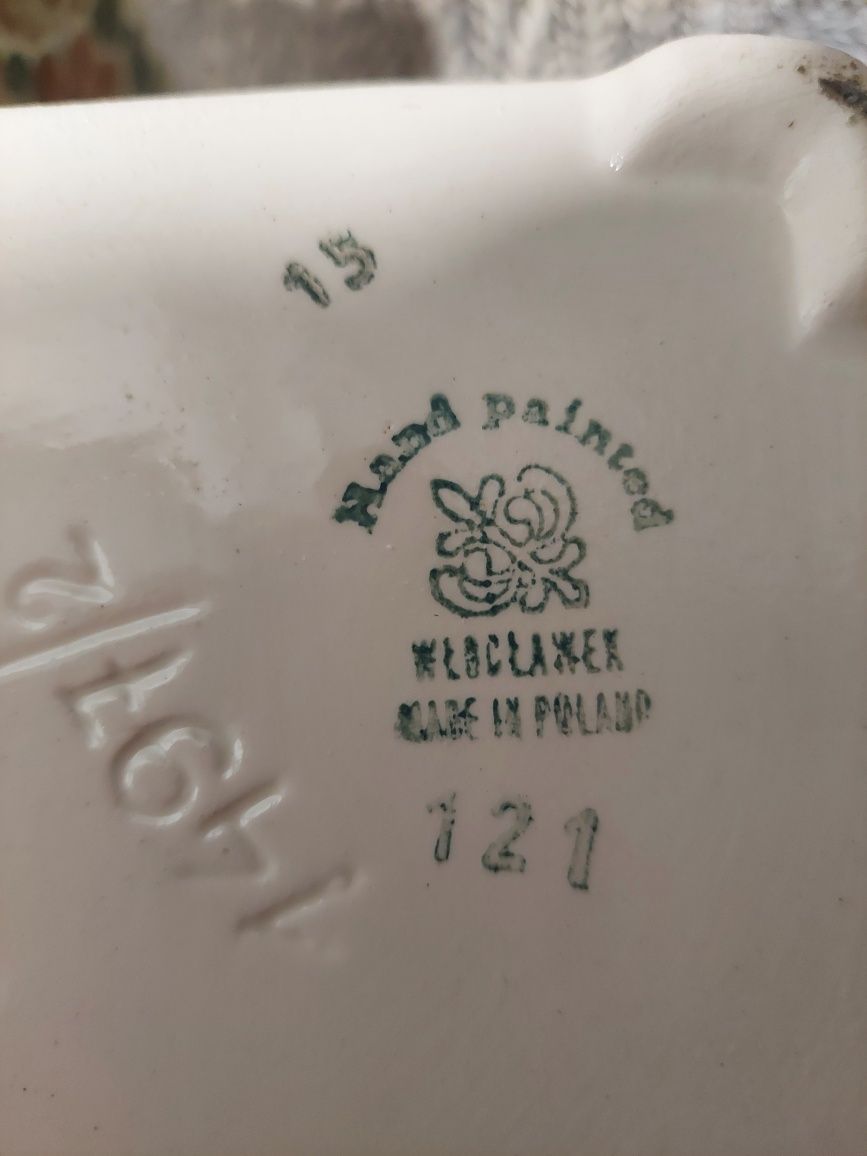 Ceramika Włocławek,pojemniki vintage PRL