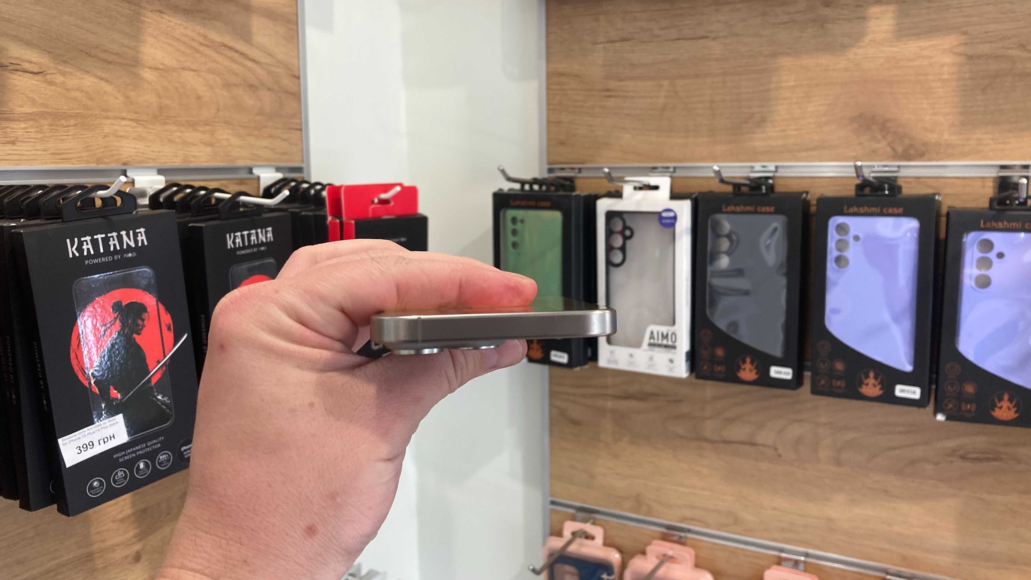 Магазин Apple iPhone 15 Pro Max 256GB Natural Titanium Гарантія