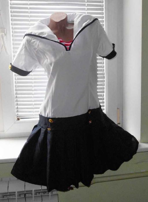 сукня карнавальна  костюм морячка маленький розмір 12 років