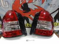 Faróis / farolins Honda Civic EK, EJ 96-00 3 portas Vermelho/Cristal C/2 anos de garantia