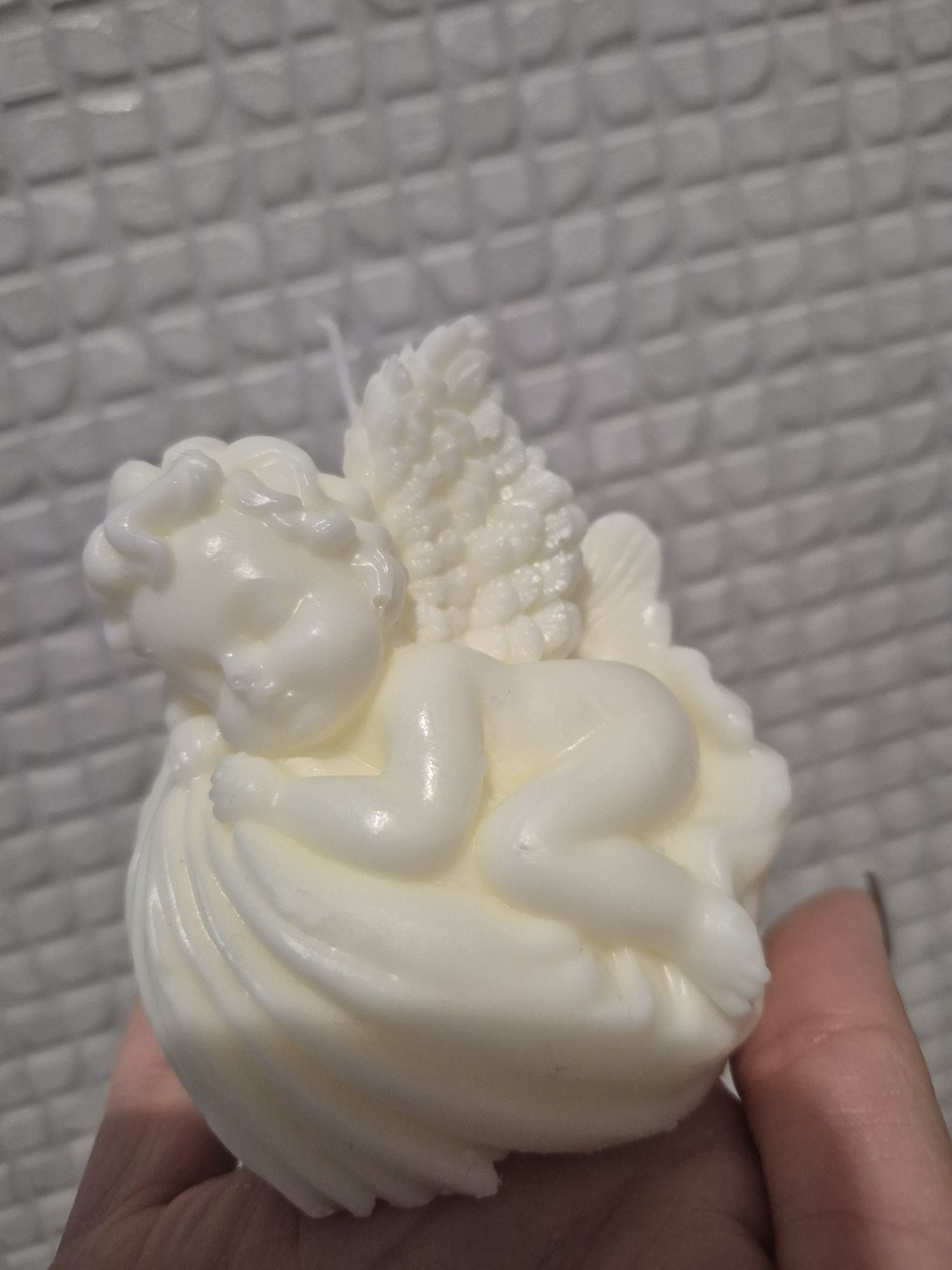 Świeczka sojowa anioł hand made