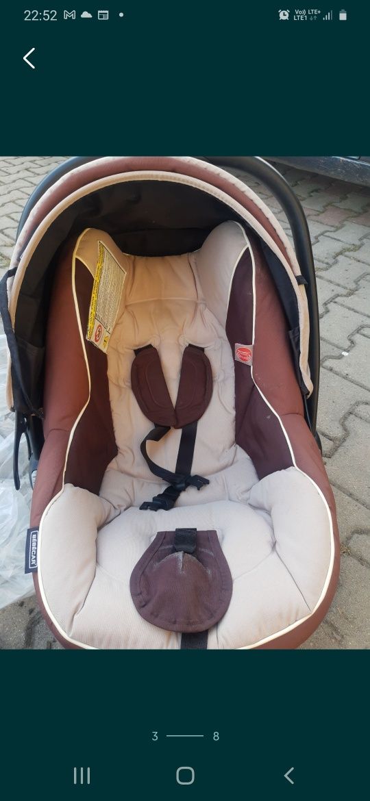 Wózek dziecięcy  bebecar 3 w 1