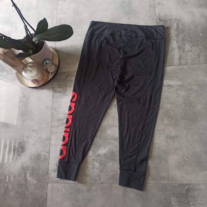 Spodnie damskie Legginsy Adidas Performance  climalite bawełniane