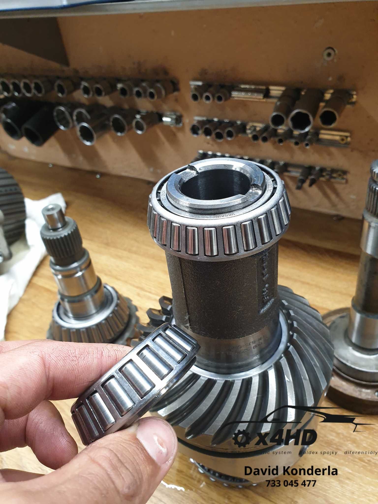 Tylny most Haldex Skoda Superb regeneracja +pompa, sprzęgło, oleje