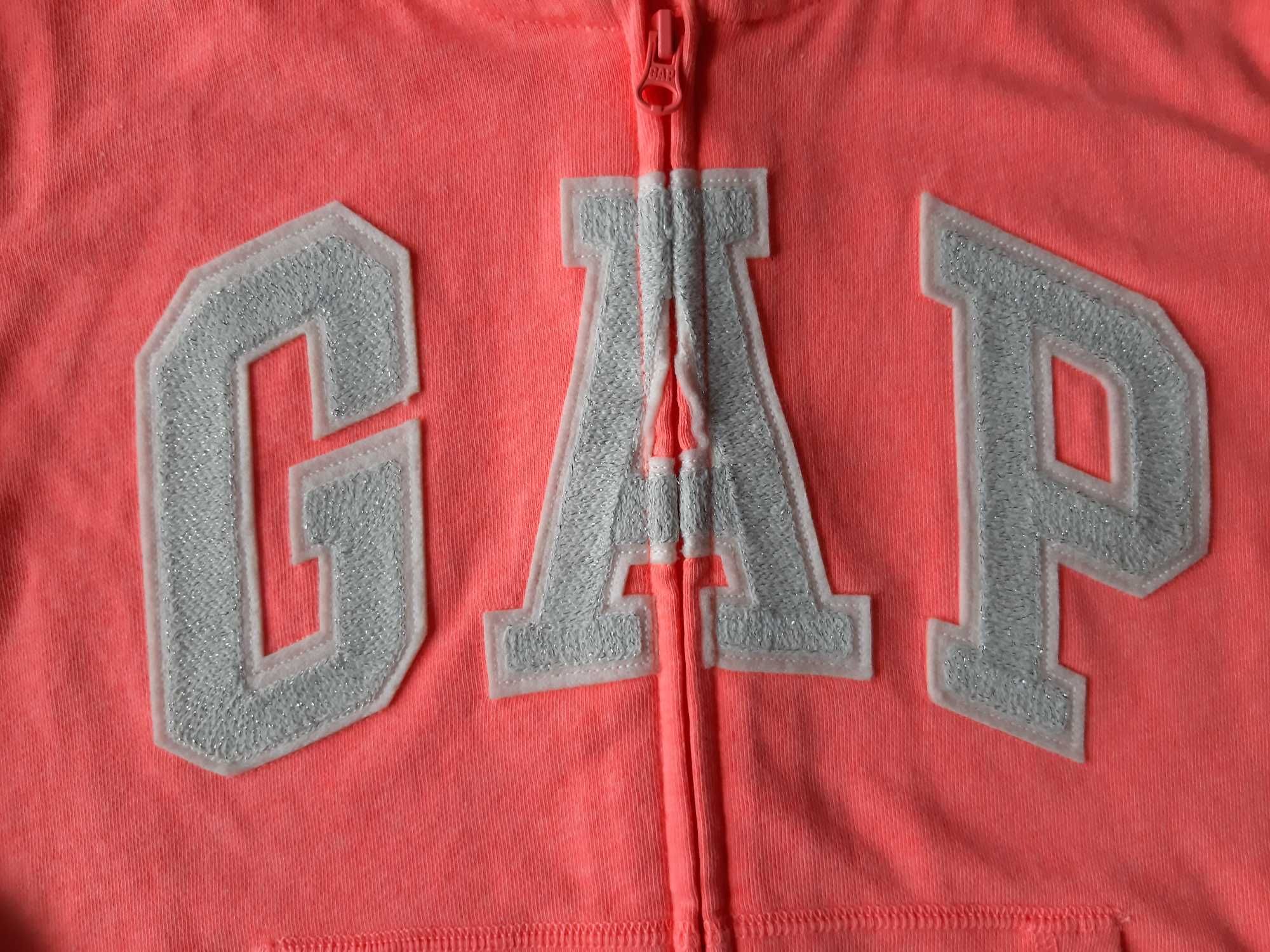 GAP Bluza kaptur, Metki, Kolor Neon, XXL 164-176