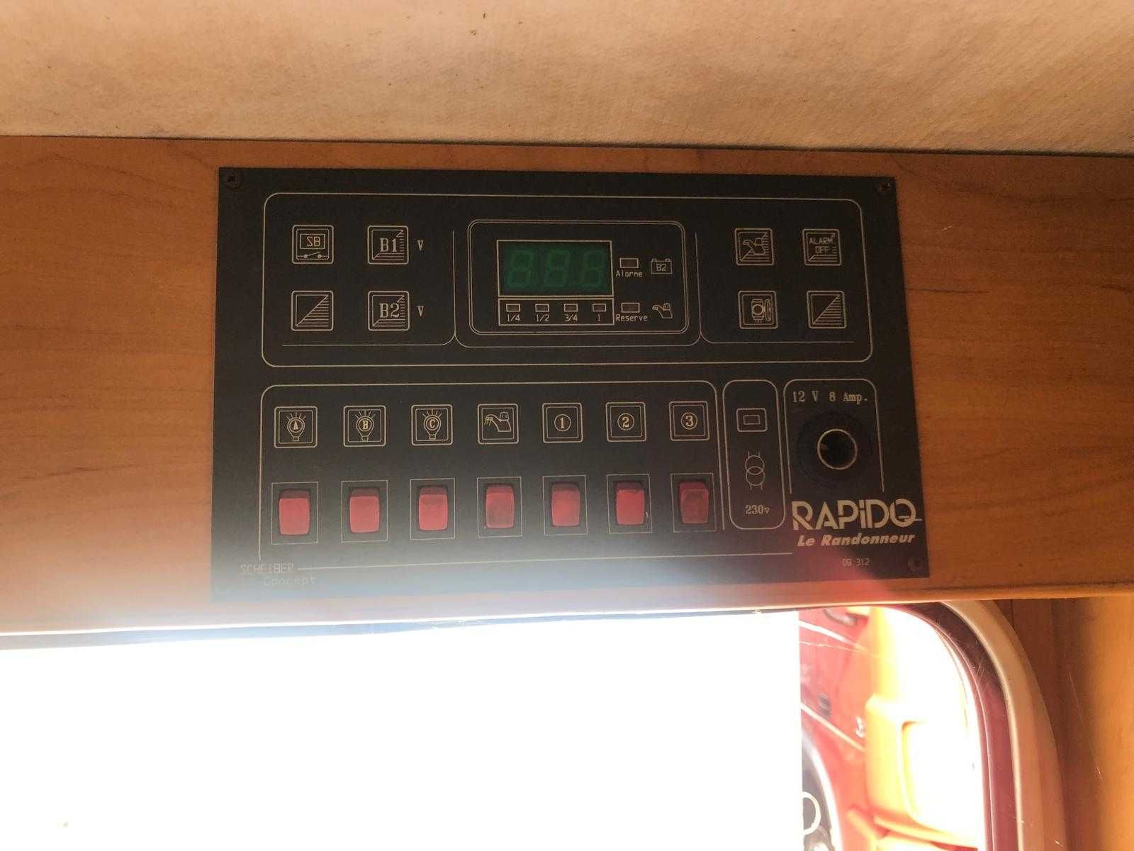Fiat Ducato Kamper 5-os 2000r 2.8 TID Rapido Rejestracja Pl Suchy