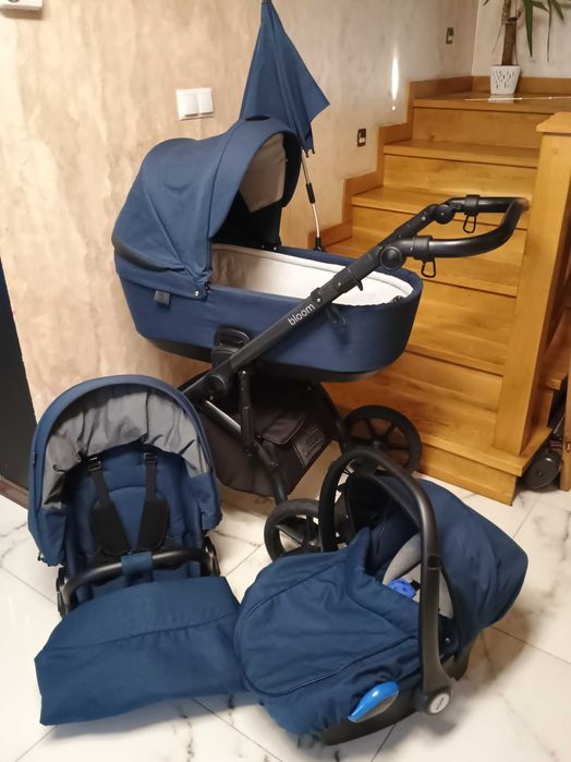 Wózek 4w1/3w1 Roan Bloom SUPER STAN