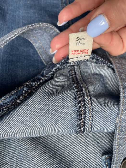 Джинсовий сарафан сарафанчик плаття сукня платя 104 110 юпка спідниця