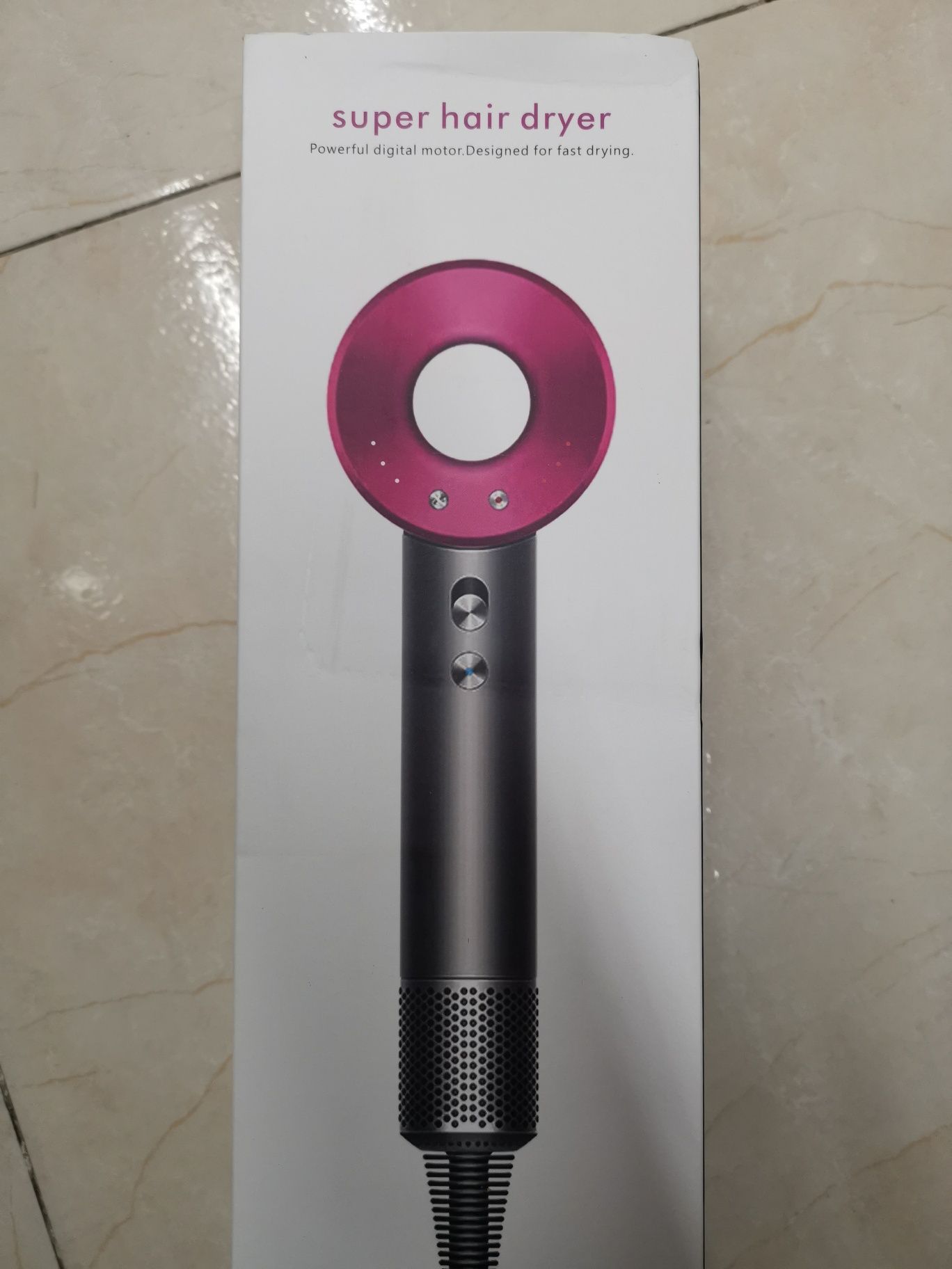 Secador cabelo tipo Dyson