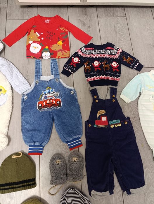 Пакет одягу речей 62-68 для хлопчика 3-6 місяців