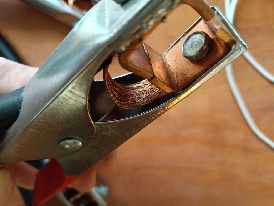 Kable rozruchowe nowe 50mm2 prawdziwa miedź prasowane