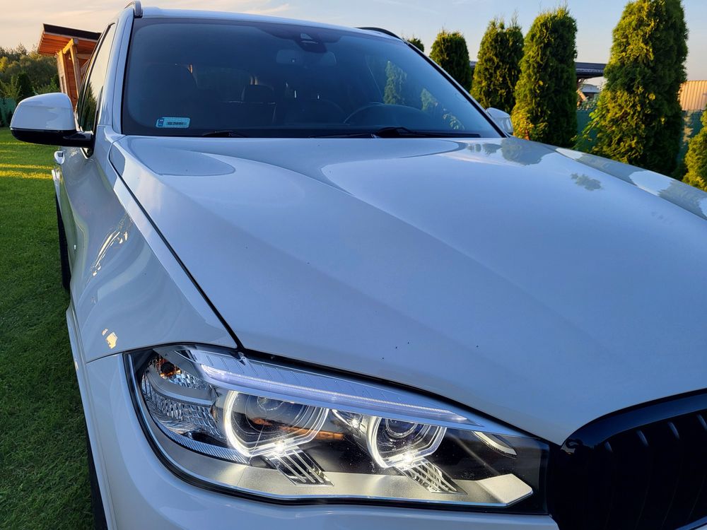 Bmw X5 M pakiet biała bezwypadkowa Salon PL  Mozliwosc wymiany 3.0d