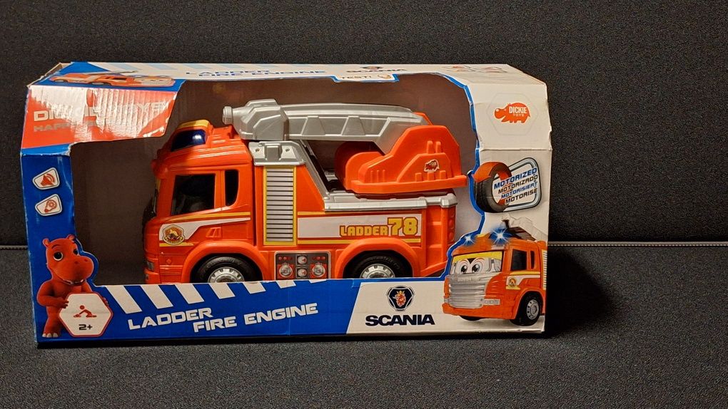 Dickie Toys Happy Series Scania Straż Pożarna