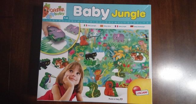 baby dżungla puzzle