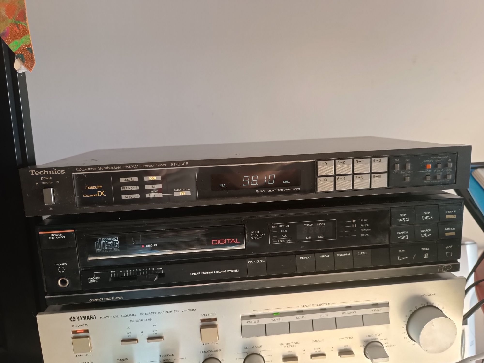 Rádio/tuner Technics ST-S505