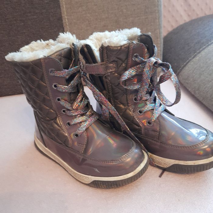 Buty zimowe dla dziewczynki rozmiar 30