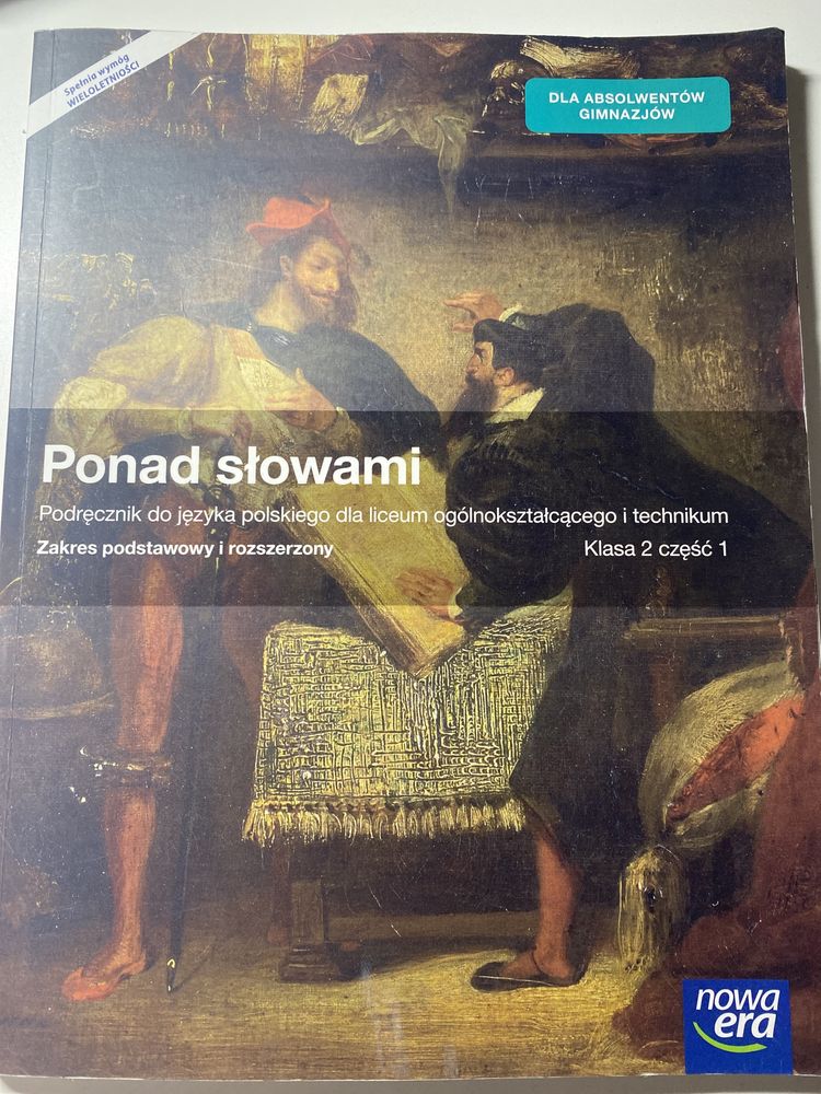 Ponad słowami podręcznik do języka polskiego