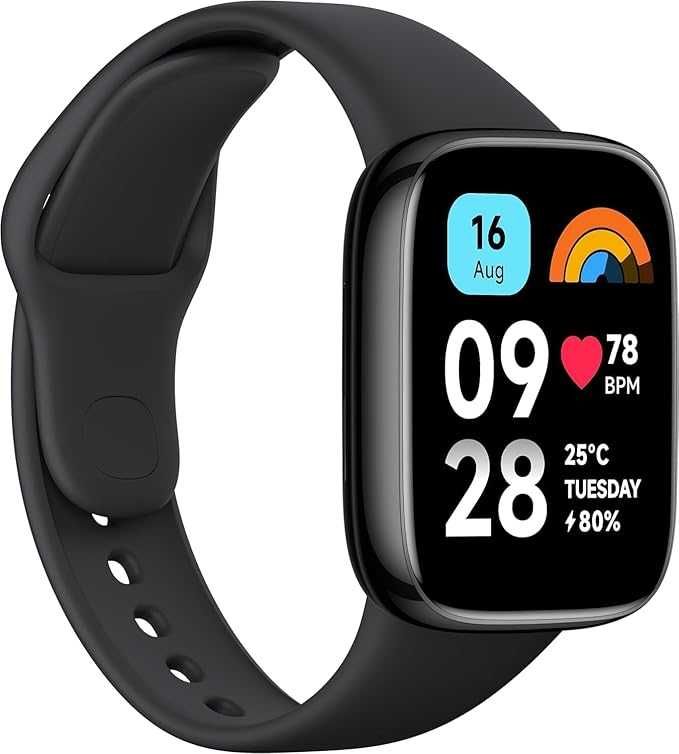 Xiaomi Redmi Watch 3 Active + 3 proteções de ecran + pulseira extra -