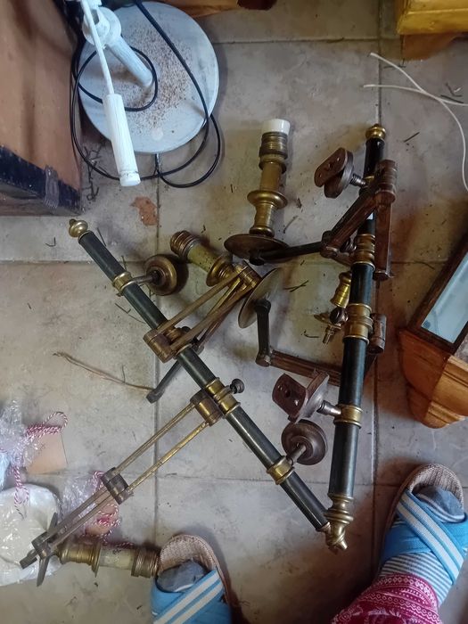 Par de apliques de parede