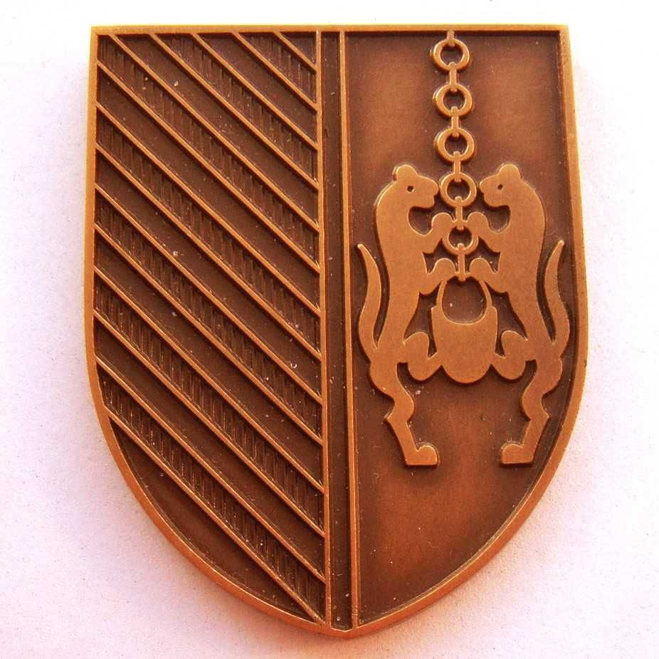 Medalha de Bronze Educação Escola Colégio S. João de Brito em Estojo