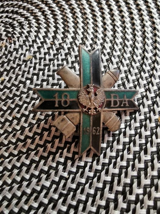 Odznaka Wojskowa 18 Brygada Artylerii Bolesławiec 1962