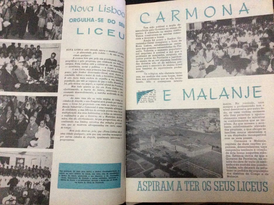Revista de Angola , quinzenário ilustrado. Fevereiro de 1961
