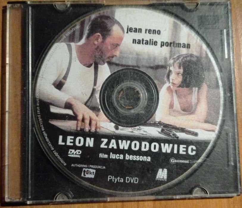 Gaumont płyta DVD Film sensacyjny Leon Zawodowiec