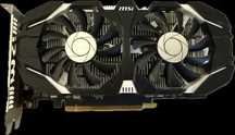 Karta graficzna MSI GEFORCE GTX 1050 TI 4GT OC 4GB GDDR5