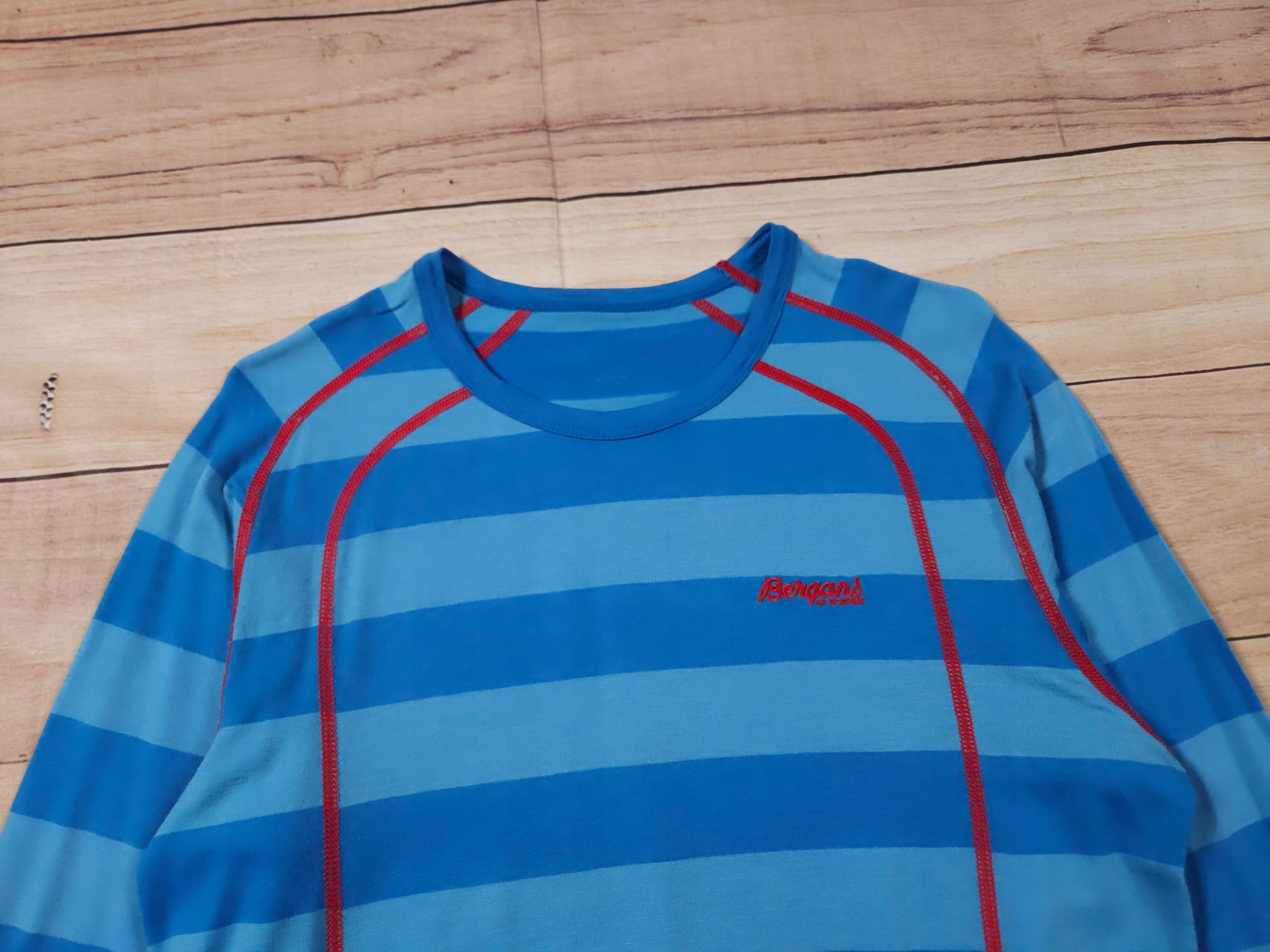 BERGANS Of Norway Fjelrapp Shirt Męska 100 % Merino r. M