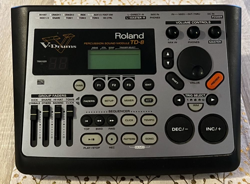 Bateria Roland TD 8