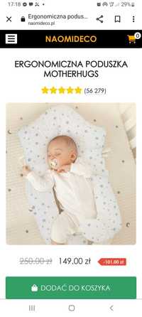 Poduszka dla niemowląt