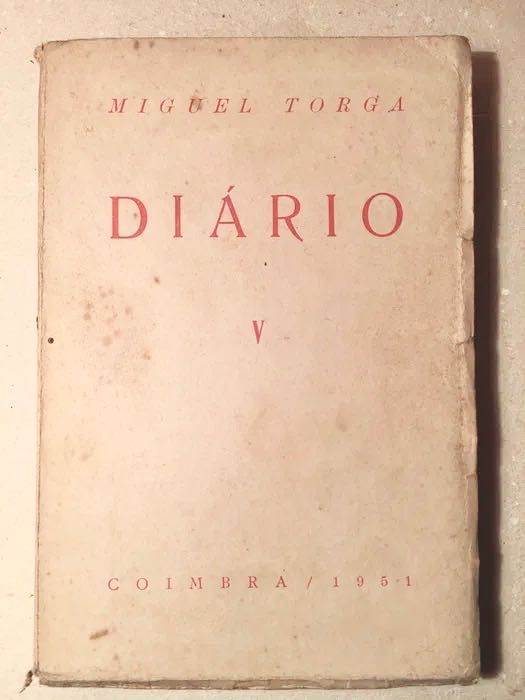 MIGUEL TORGA - 1a edição - Diário V - 1951