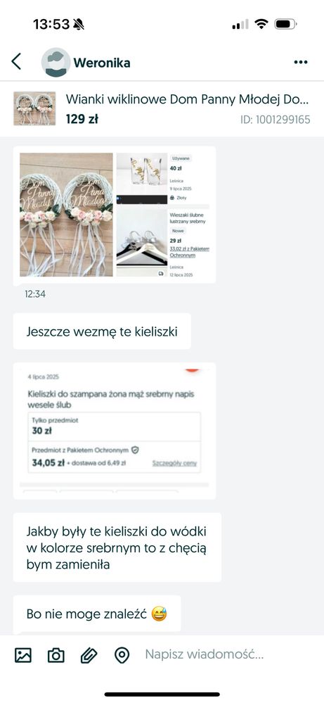 Zestaw dekoracji ślubnych wesele ślub moda