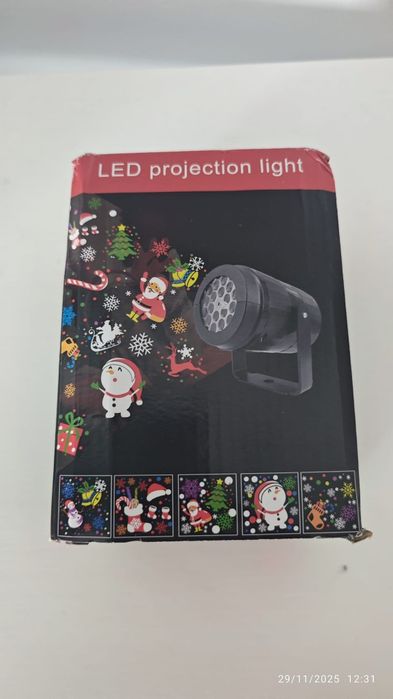 Projetor luzes natal led USB