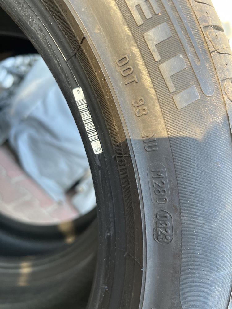 2 opony letnie Pirelli P7 runflat 225/50 R17