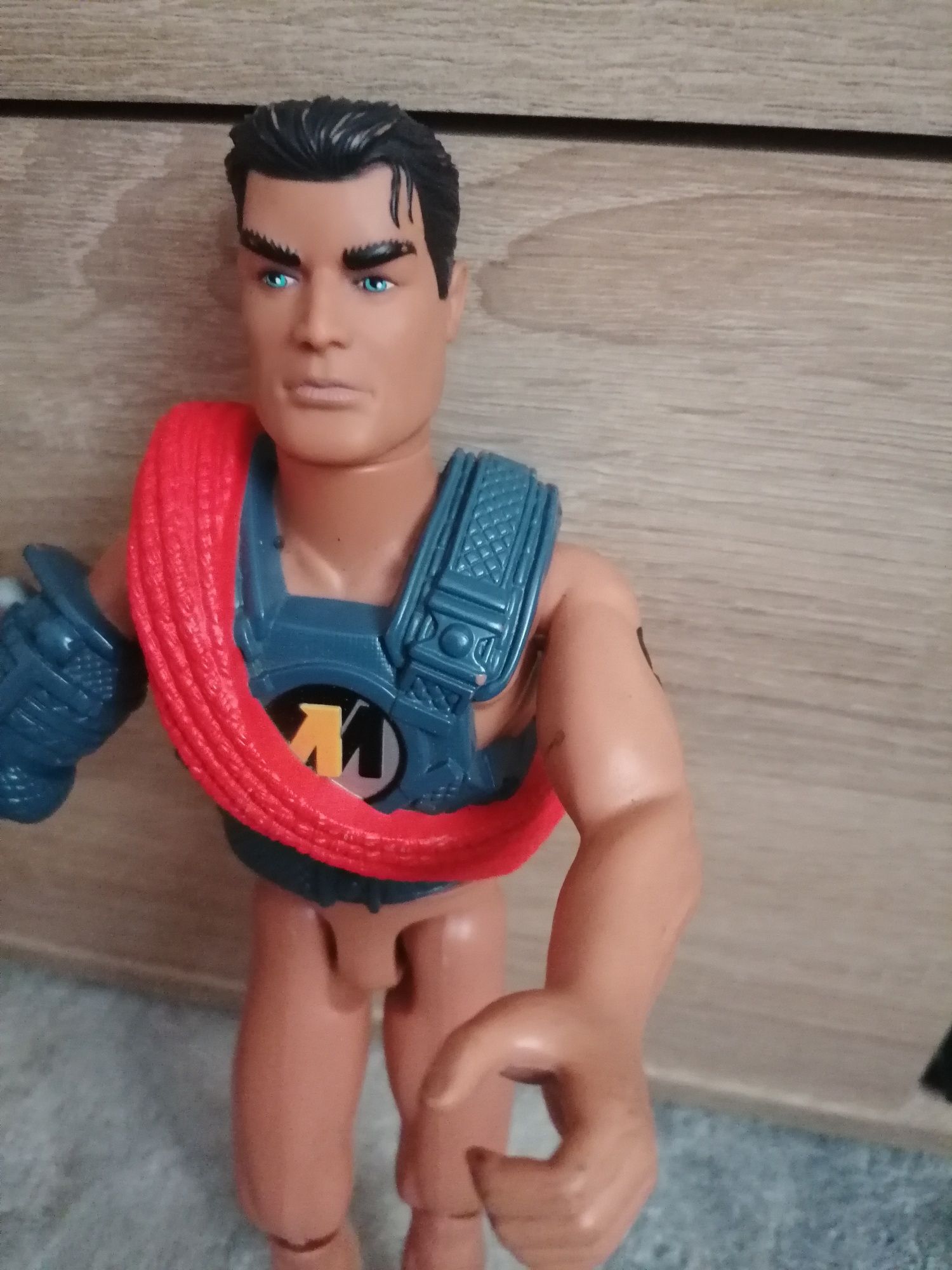 Action Man ratownik z liną w kamizelce