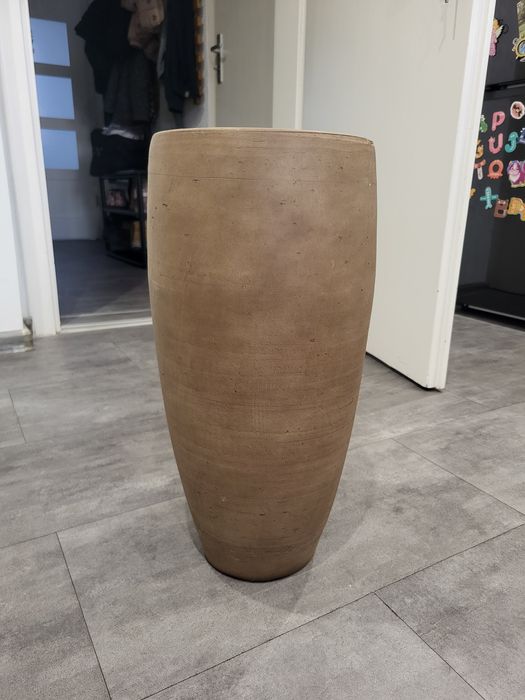 Wazon ceramiczny 50cm brązowy