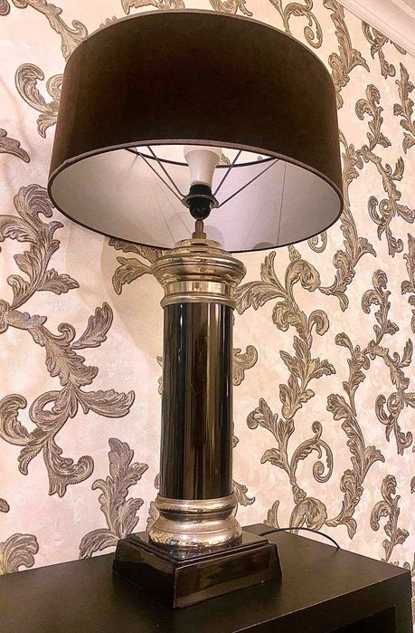 Лампа эксклюзивная чёрная. Арт-Деко (EOD Holland)