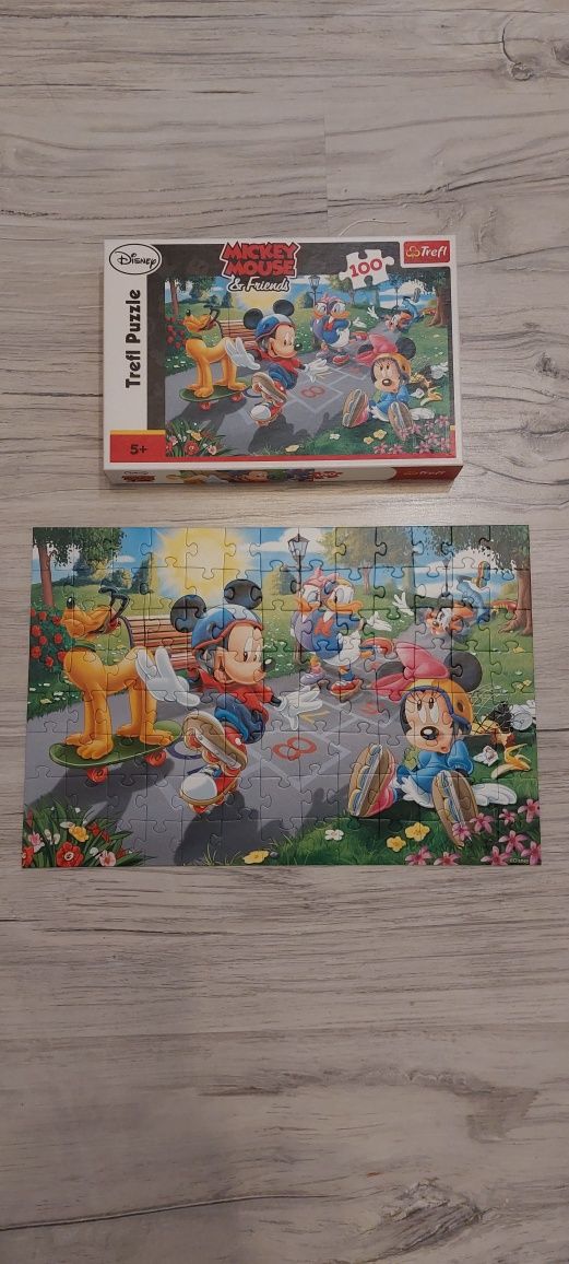 Mega okazja puzzle dla dziewczynki 3+4+5+