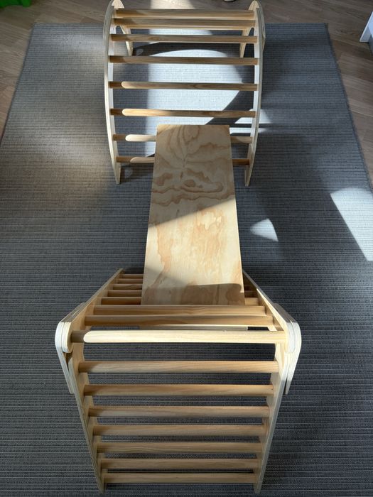 Ginasio bebé em madeira