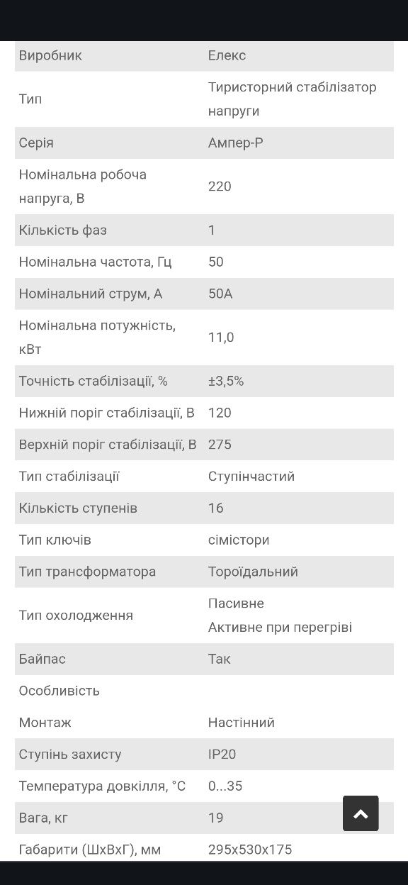 Елекс Ампер Р У 16-1/50 v2.0