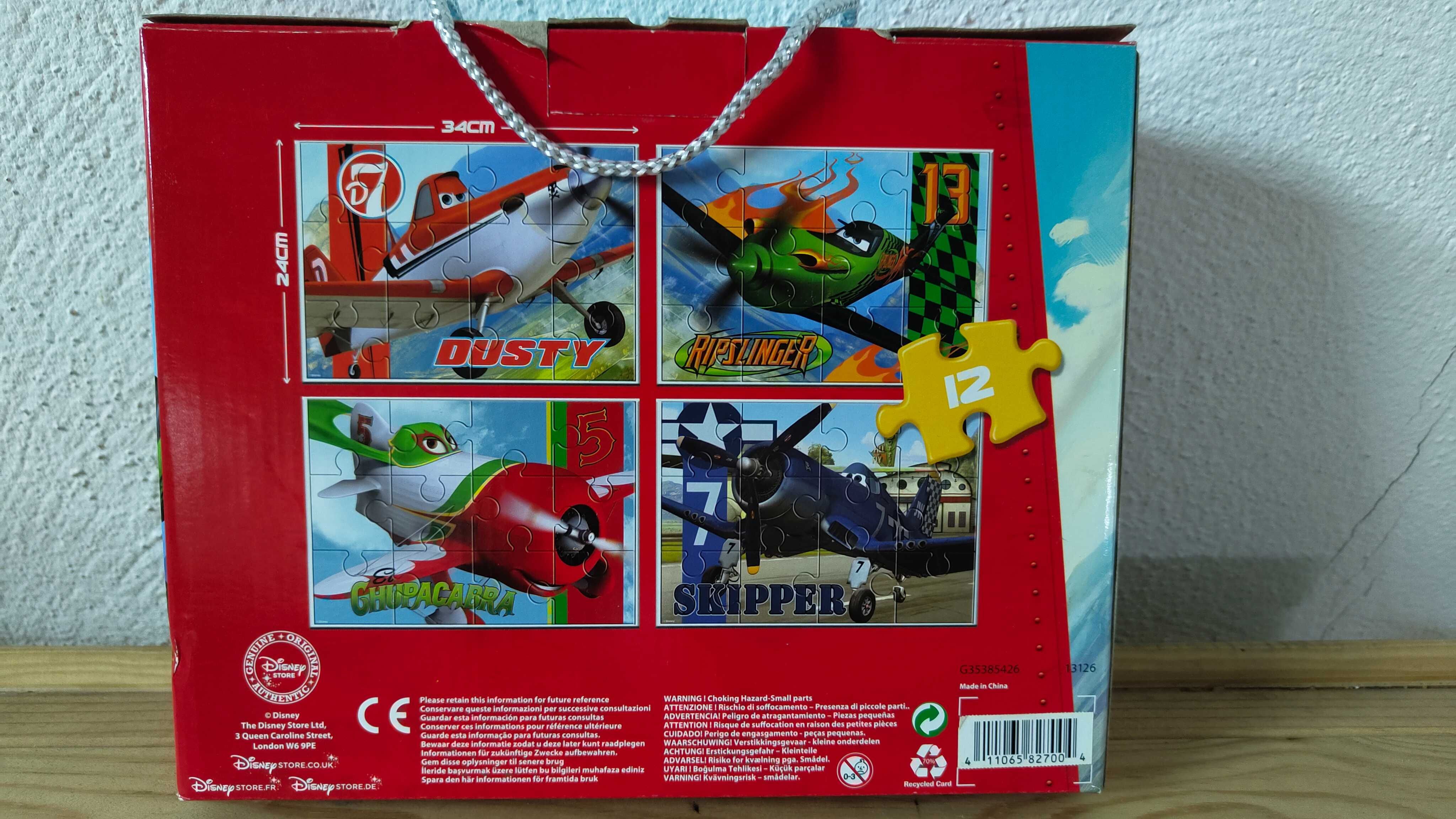 4 Puzzles do Filme "Aviões"