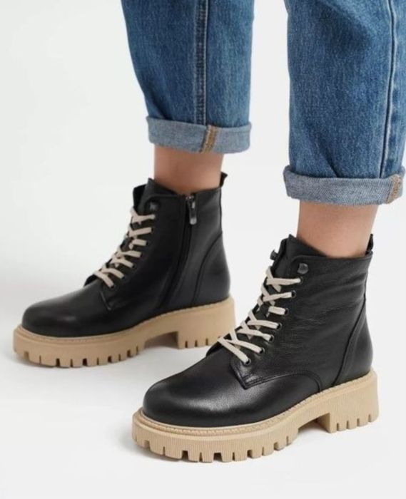 Ботинки шкіряні 37 розмір