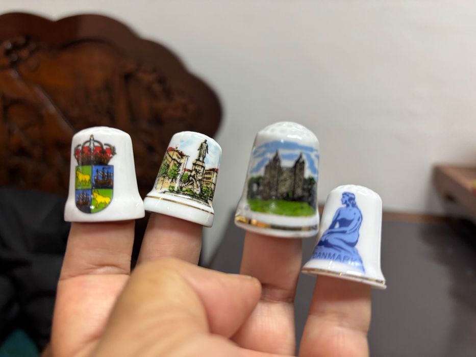 Prenda de Natal Coleção dedais