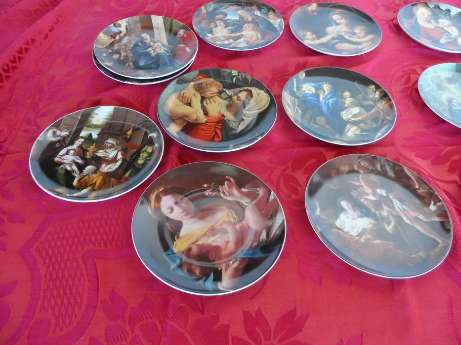 Pratinhos decorativos de Natal