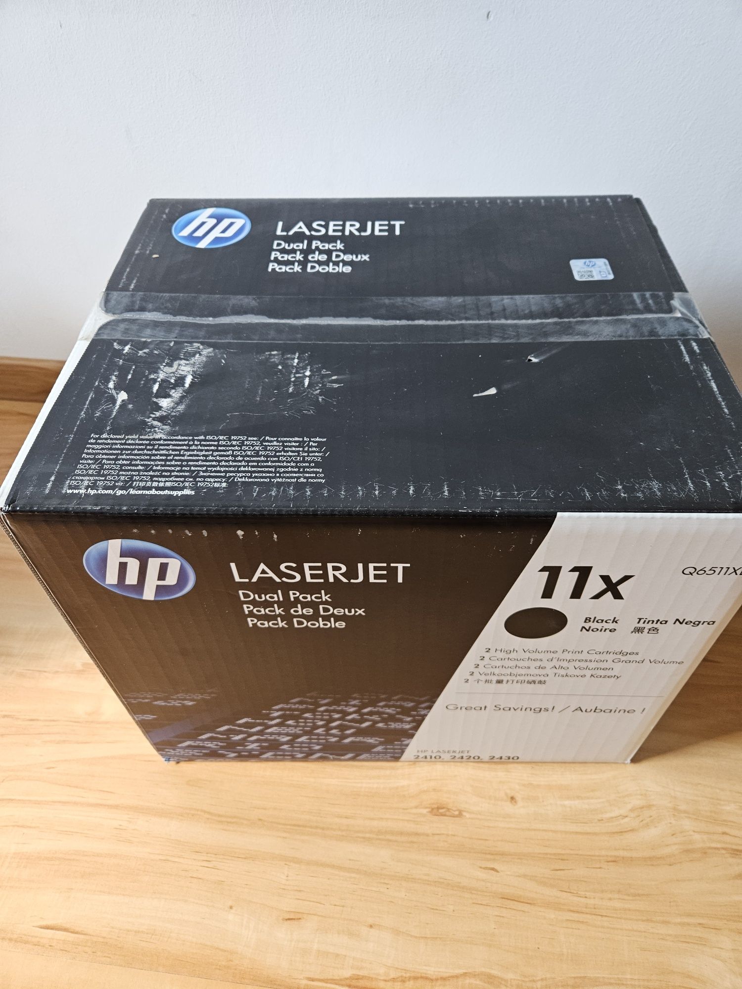 Toner HP LaserJet 2410, 2420, 2430 Q6511XD Dual Pack (2szt.) Oryginał
