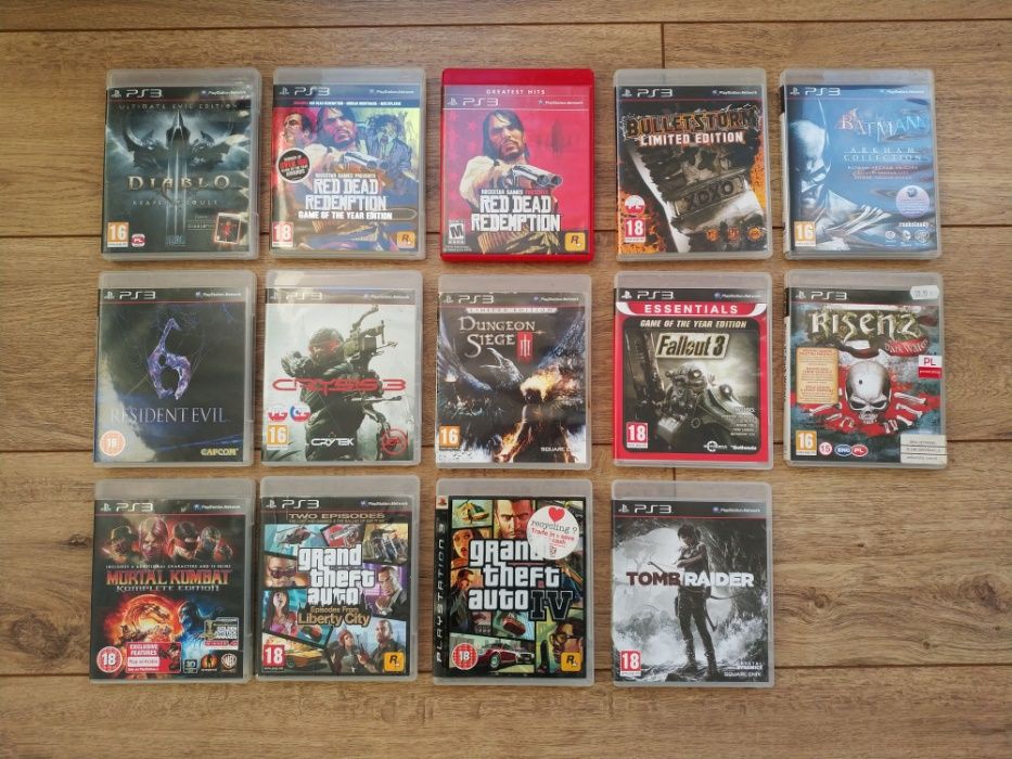 Gry PS3 tanio LEGO COD Infamous Beyond MGS4 Uncharted