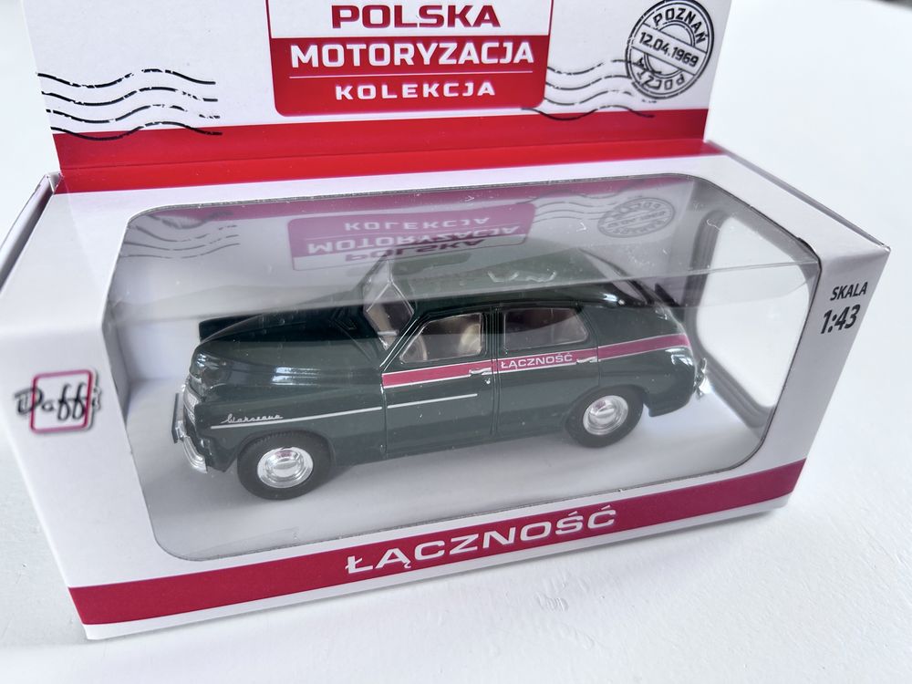 Samochód Warszawa Łączność kolekcja PRL Daffi