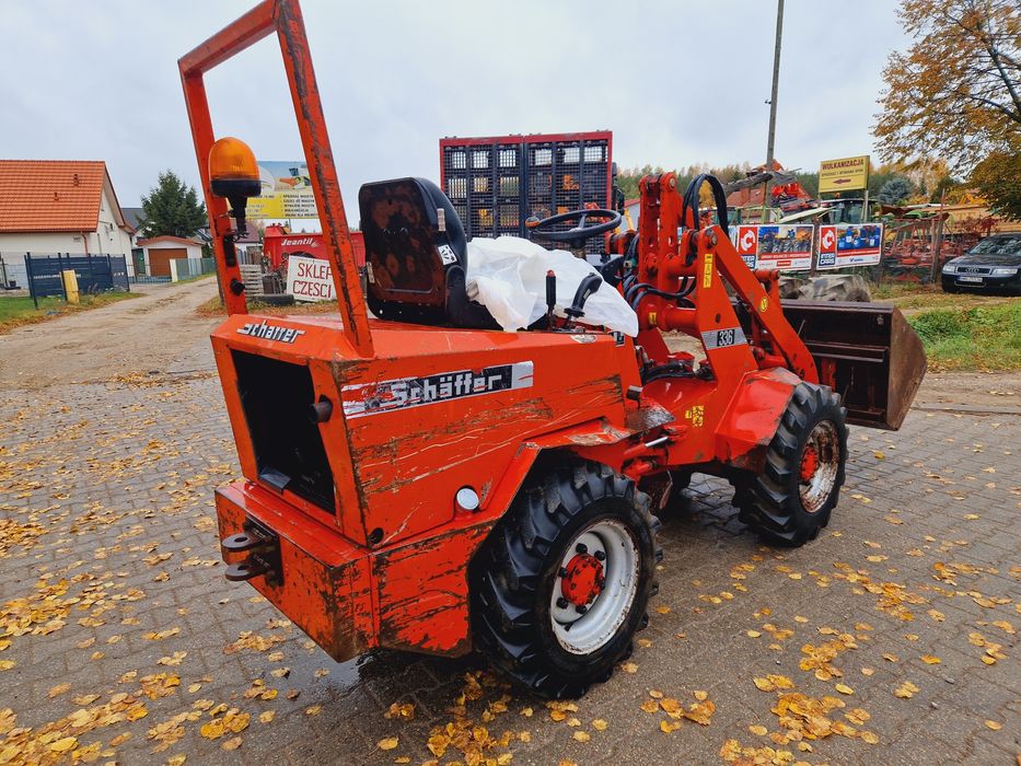 Schaffer 336 miniładowarka weidemann Kubota 1m