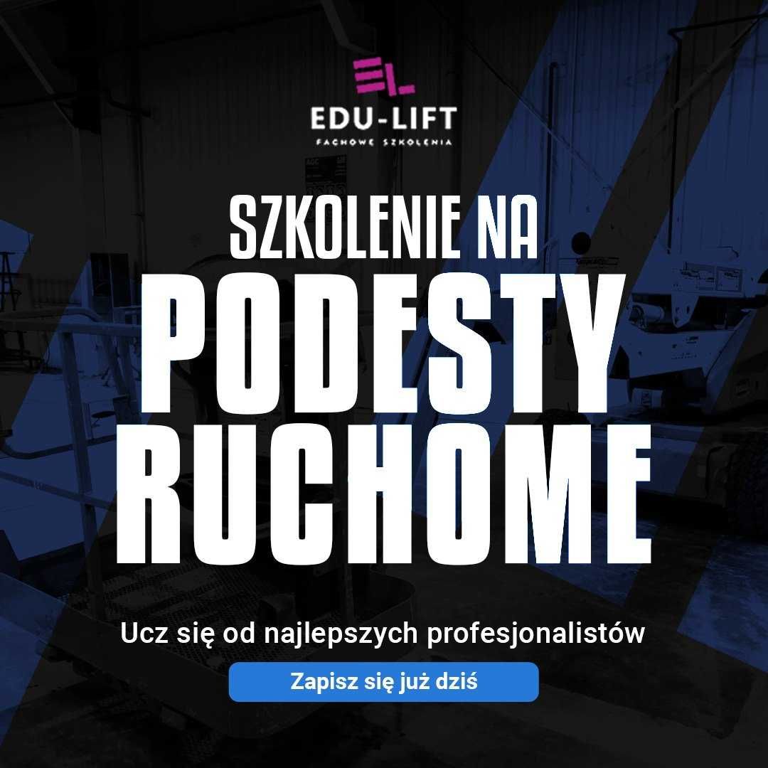 Kurs na operatora podestów ruchomych z egzaminem UDT